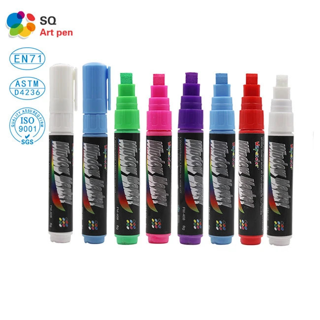 Colors Chalk Window Marker
