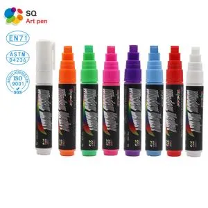 Couleurs Craie Fenêtre Marqueur