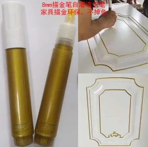 Deco Color Gold Line Pen Or Coloriage Stylo Touch Up Marker